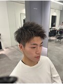 【メンズ】ツイストスパイラルパーマショート