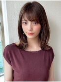 ♪大人可愛いショコラブラウン美髪20代30代40代高田馬場