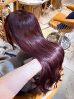 ロンド シャルム 吉祥寺(Lond charme) ブリーチなしWカラー/ラベンダーピンク/髪質改善トリートメント