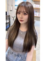 ビーチ(Beach)&nbsp;ベビバング×インナーカラー×艶髪