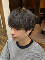 ブローチェアヴェダ メンズナチュラルマッシュ／メンズカット/メンズパーマ／メンズ