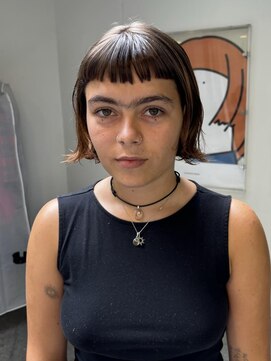 レコ 渋谷(LECO) オン眉ミニボブ