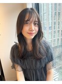 大人可愛いゆるウェーブロングヘア 銀座