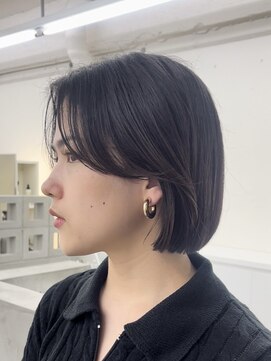 ノク 渋谷(nok) タッセルボブ_大人ガーリーチョコレートモード