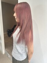 コト 福井大和田店(coto)&nbsp;福井　大和田　ハイトーン　ピンクベージュカラー　ブリーチ