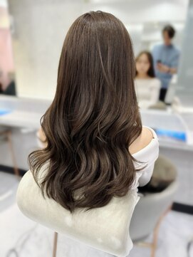 ジーナ 名駅(XENA.) 《xena/石塚》色気と艶のあるコクっとグレージュ◎