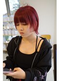 ツーブロックウルフヘアー