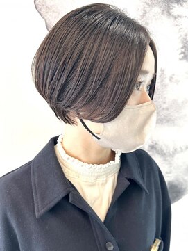 バロンフェム(baLon.fem) 【stylist 園田】襟足スッキリ大人ショート