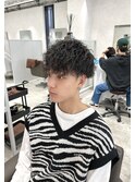 マッシュ縦落ちツイストスパイラル