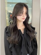 ネオリーブ チロル 横浜西口店(Neolive CiroL.) 色気顔周りカット韓国レイヤーオリーブグレージュ卵型【横浜】