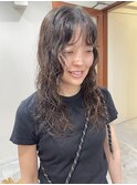 [puf 伏見/丸の内/栄/名古屋]くるくるパーマロング★鳥山