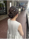 お呼ばれヘア