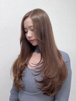 フィーリア 心斎橋堀江店(philia)&nbsp;透明感抜群ブリーチなしダブルカラー×トレンドレイヤーカット