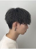シャドウパーマ/メンズカット/メンズサロン/赤坂/縮毛矯正/天神