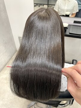 サロウィン 池袋(SALOWIN) 透明感だーグレージュ × ムラ修正 × 髪質改善 #358