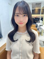 レイリー 原宿 表参道(Rayreee)&nbsp;韓国ナチュラルくびれレイヤー/透け感シースルーバング/前髪