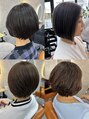 ミライバイスタイルジャパン 南風原店(mirai by sty japan)&nbsp;口コミ評価◎顔形・輪郭・顔立ちを美しく見せる「大人ショート」