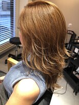 キッカ(kicca) 【kicca】レイヤー×明るめベージュ