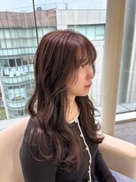 エアー 福岡(AIR)&nbsp;柔らかベージュブラウン×レイヤーロング