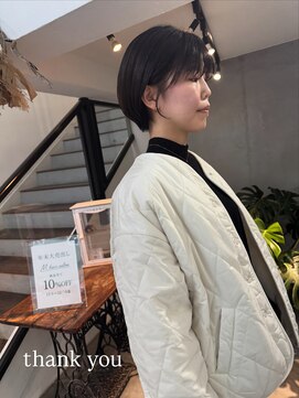 【栗本浩司】大人のショートボブ