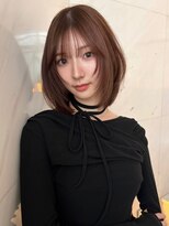 サイン 韓国ボブ 渋谷(SIGN) 韓国ボブレイヤーボブ渋谷タッセルボブお洒落なレイヤーカット