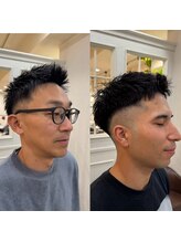 【竹山の得意スタイル】骨格補正×メンズパーマ◎絶壁解消・ボリューム操作。ワックスを揉むだけで決まる