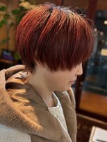 エスポワール(Espoir) ハンサムショート×オレンジカラー