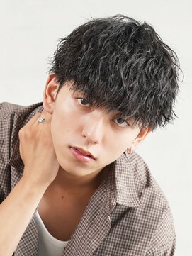 フィフスパーク(fifth PARK) 緩めツイストスパイラルパーマのマッシュ◎