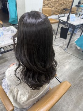 プライズ アイリス 池袋東口店(prize Iris) 地毛風ナチュラル透明感カラー/池袋/池袋東/艶カラー/ヘアセット