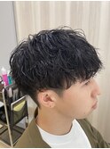 スパイラルパーマ