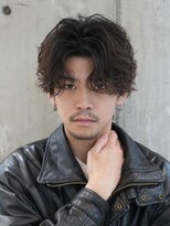 フィフス 札幌大通(fifth)&nbsp;骨格矯正シャドウパーマのセンターパート◎