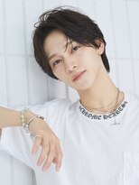 レム 新宿(REM) メンズ×韓国風センターパートマッシュ