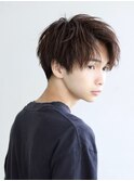 ほぐれ質感　2wayセンターパート