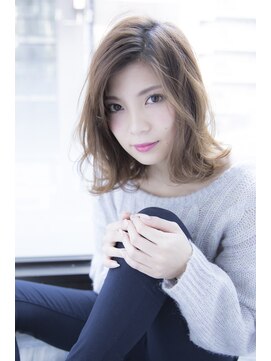 エストリア 栄店(ESTREA) エストリア栄店 オトナ可愛い流し前髪ワンカールby平岩