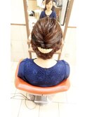 neolive cino   編み込みヘアアレンジ☆