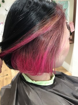 ヘアサロンヒナタ(hair salon Hinata) インナーグラデーションカラー