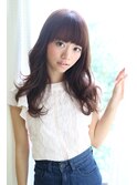 髪が綺麗に見えるココアブラウン
