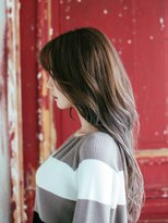 ディンプル 越谷駅前(DiMPlE)&nbsp;透明感のあるアンニュイロングスタイル♪ DiMPlE越谷/越谷駅前