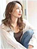 ハイトーンラベンダーカラー♪透明感が魅力的なカラー#透け感