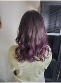 #ピンクパープル×グラデーション♪