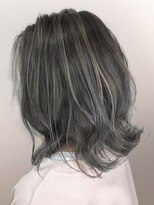 オーブ ヘアー アナ 大通店(AUBE HAIR ana)&nbsp;【AUBE HAIR】ホワイトグレージュ_外ハネロブ