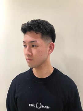 プレミアムバーバー 原宿店(PREMIUM BARBER produce by HIRO GINZA) フェード×形状記憶パーマ