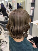 グク(GUK)&nbsp;オリーブベージュ〔沼津/インナーカラー/ダブルカラー〕