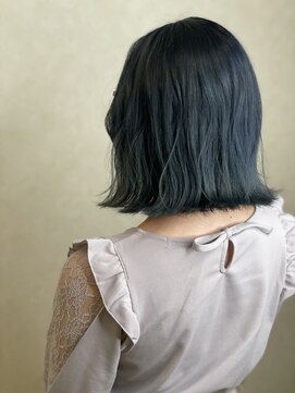 ノアリンクス(Noa Links) 結べるボブ/ブルーブラック/Noa Links