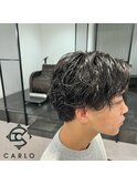 クセ毛風ナチュラルパーマ
