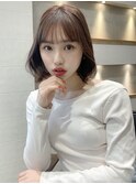 外ハネボブ韓国ボブタッセルボブタンバルモリ大人ガーリー