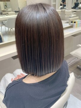 コルソ バイ ケーツー(CORSO by k-two) ナチュラルボブ*髪質改善トリートメント*縮毛矯正*チョコレート