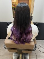 テーラヘアー ユーカリが丘店(TELA HAIR) グラデーション×パープル【TELHAIRユーカリが丘】