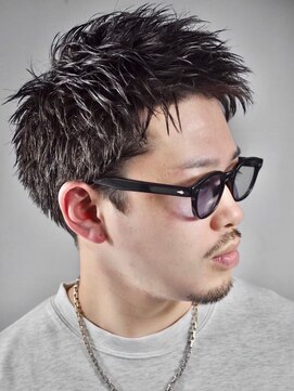 プレミアムバーバー 表参道店(PREMIUM BARBER produce by HIRO GINZA) スパイキーショート