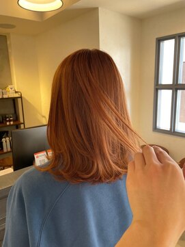 ウルヘアー(ULU hair) オレンジベージュ